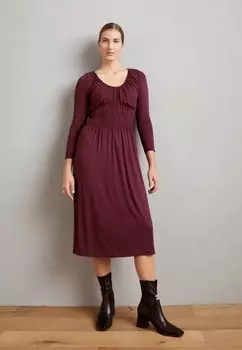 Платье из джерси Smock Dress Marks & Spencer, бордовый