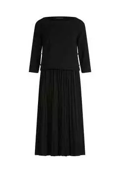Платье из джерси со складками Betty Barclay, черный