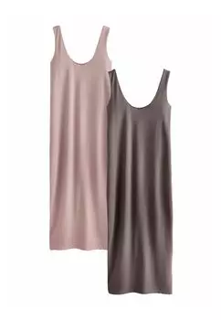 Платье из джерси SOFT TOUCH 2 PACK - Shift dress Next, розовый