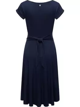 Платье из джерси SOMMER IVONE SOLID Ragwear, темно-синий