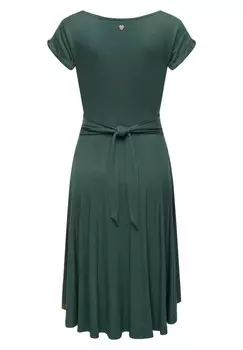 Платье из джерси SOMMER IVONE SOLID Ragwear, темно-зелено-пятнистый