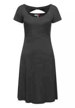 Платье из джерси SOMMER LUNNGO SOLID Ragwear, цвет black