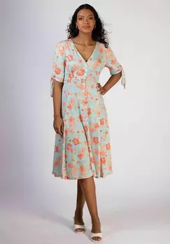 Платье из джерси Stockholms Klanningsfabrik, ярко-красный