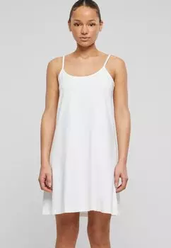 Платье из джерси Stretch Hanger Urban Classics, белое