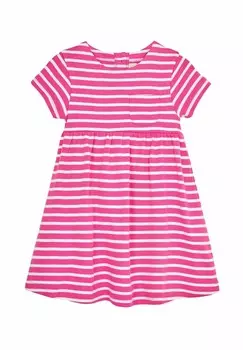 Платье из джерси STRIPE REGULAR FIT JoJo Maman Bb, розовый