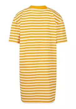 Платье из джерси STRIPED Urban Classics, белый