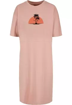 Платье из джерси SUMMER Merchcode, светло-розовый