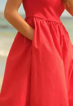Платье из джерси SUMMER MINI REGULAR FIT Next, красный
