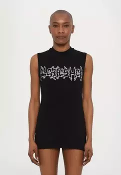 Платье из джерси SUPER BAD DRESS AND HOTPANTS 032c, черный