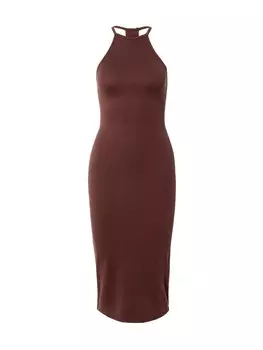 Платье из джерси Superdry Dress, коричневый