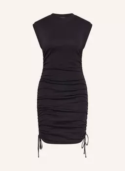 Платье из джерси сынок Allsaints, черный