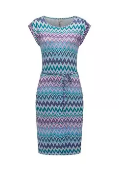 Платье из джерси TAGGIEN PRINT - Shift dress Ragwear, фиолетовый