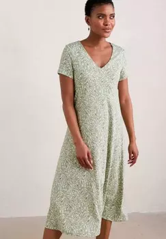 Платье из джерси TAMSYN Seasalt Cornwall, зеленый