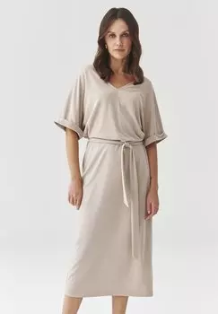 Платье из джерси TATUUM, бежевый