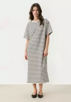 Платье из джерси TIRA Part Two, цвет Black Stripe