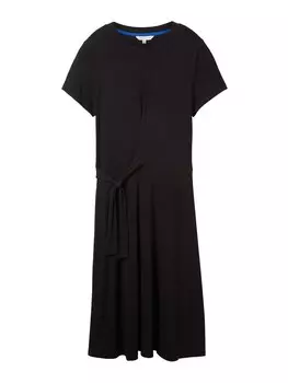 Платье из джерси TOM TAILOR Dress, черный