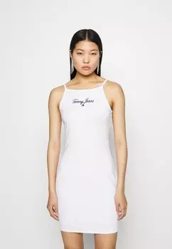 Платье из джерси Tommy Jeans, белый