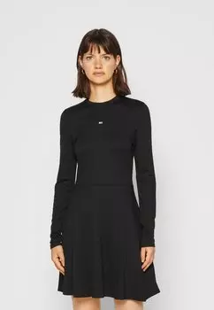 Платье из джерси Tommy Jeans, черный