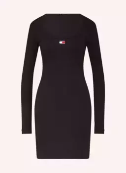 Платье из джерси Tommy Jeans, черный