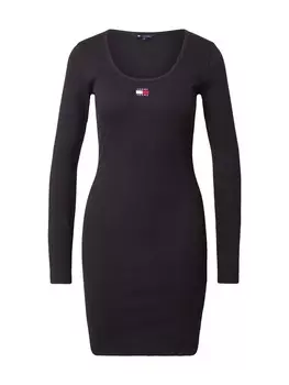 Платье из джерси Tommy Jeans Dress, черный