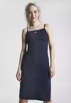 Платье из джерси Tommy Jeans, синий