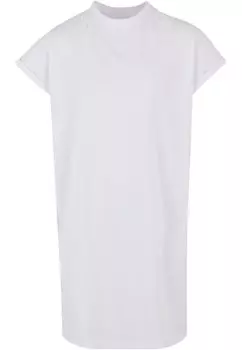 Платье из джерси TURTLE EXTENDED SHOULDER Urban Classics, цвет white