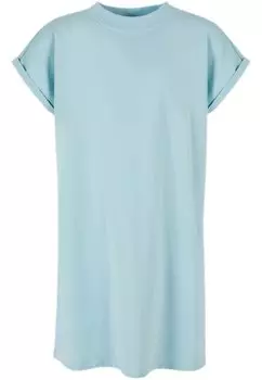 Платье из джерси Turtle Extended Shoulder Urban Classics, цвет oceanblue