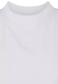 Платье из джерси Turtle Extended Shoulder Urban Classics, белое
