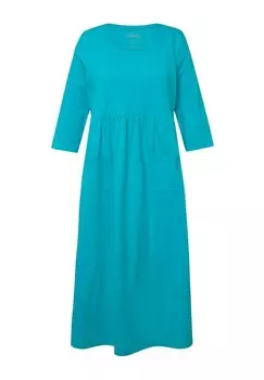 Платье из джерси Ulla Popken, бирюзовый