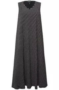 Платье из джерси Ulla Popken Dress, черный