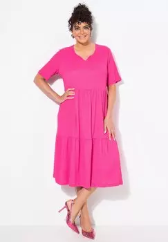 Платье из джерси ULLA POPKEN Ulla Popken, розовый