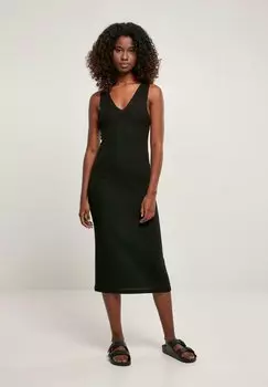 Платье из джерси Urban Classics, черный