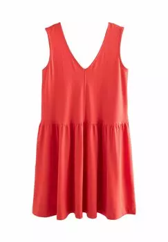 Платье из джерси V-NECK SUMMER Next, красный