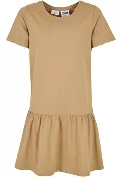 Платье из джерси Valance Urban Classics, цвет unionbeige