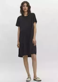 Платье из джерси Vero Moda "VMFILLI CALIA SS SHORT DRESS", черный