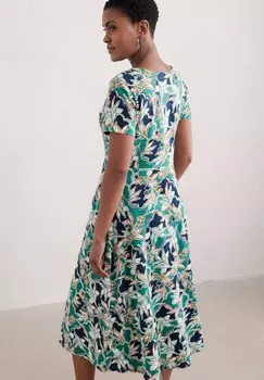 Платье из джерси VERONICA Seasalt Cornwall, зеленый