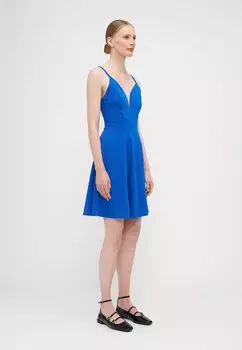 Платье из джерси VINCENT SKATER DRESS WAL G TALL, синий