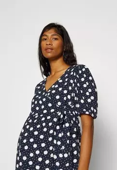 Платье из джерси VMMJESMILO Vero Moda Maternity, синий