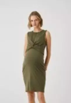 Платье из джерси VMMPALMA KNOT DRESS Vero Moda, оливковый