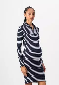 Платье из джерси VMMSEA DRESS Vero Moda Maternity, темно-синий
