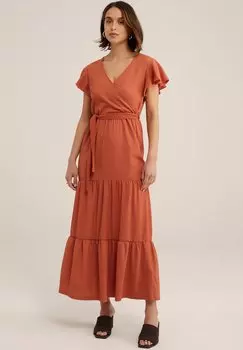 Платье из джерси WE Fashion, цвет brown