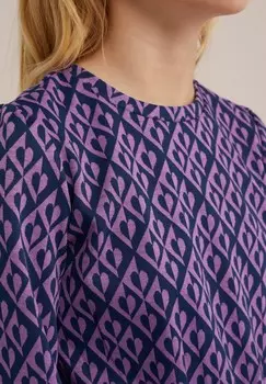 Платье из джерси WE Fashion, темно-синий