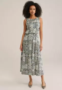 Платье из джерси WE Fashion, зеленый