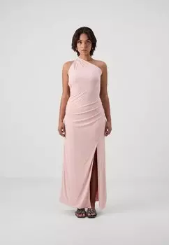Платье из джерси Wedding Estelle Backless Maxi WAL G, нежно-розовое