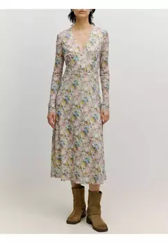 Платье из джерси YLUA EDITED, разноцветный