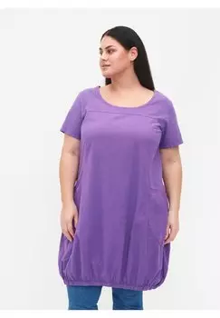 Платье из джерси Zizzi, фиолетовый