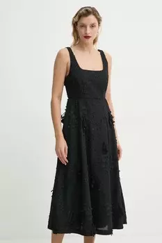 Платье из хлопка FRONIA Munthe, черный