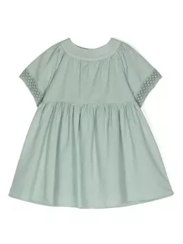 Платье из хлопка Knot Chantal, зеленый