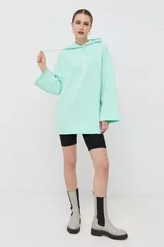 Платье из хлопка Pinko, синий