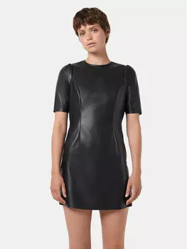 Платье из искусственной кожи стандартного кроя Noisy May, черный